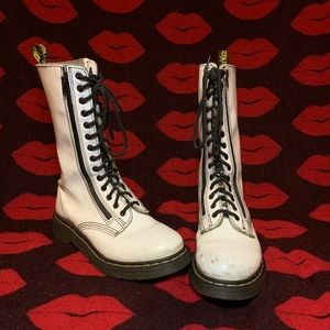 White Dr. Martens